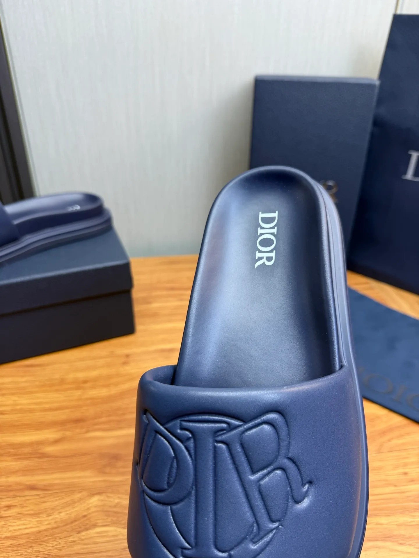 Men's shoes 280💰 Dior. Men's slippers🩴Official website 1:1 production 38-45 yards 45 46 🉑️Customized original material shipped✅